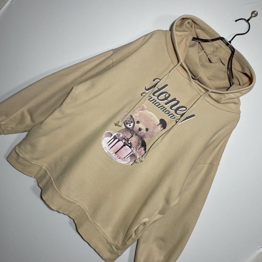 Honey Cinnamonハニーシナモン　パーカー　サイズF　フーディー　古着