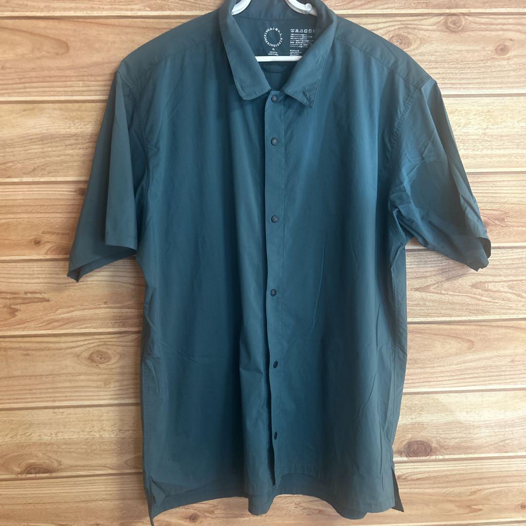 山と道ULシャツ XL ダークグリーン