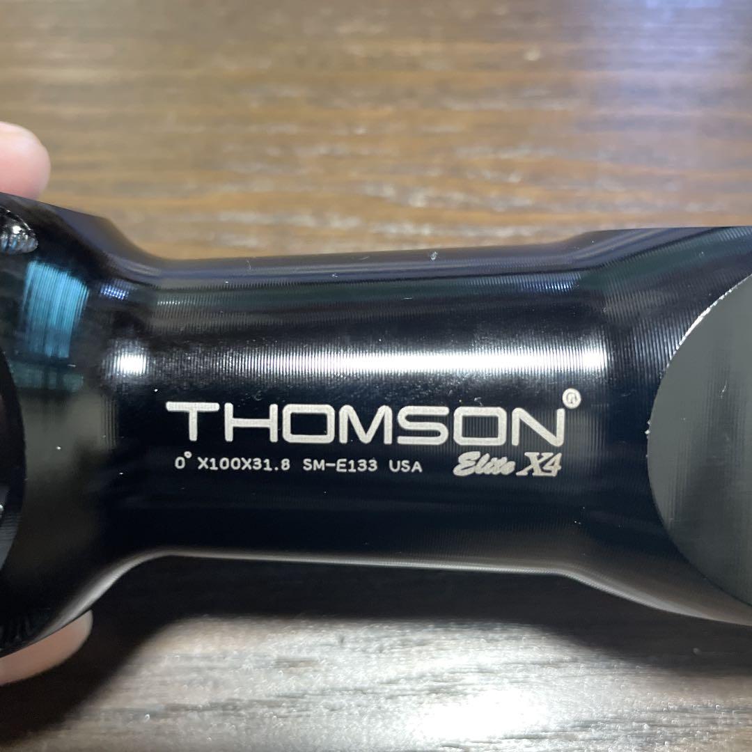 【新品未使用】THOMSONトムソン　ELITE X4 ステムSME133BK