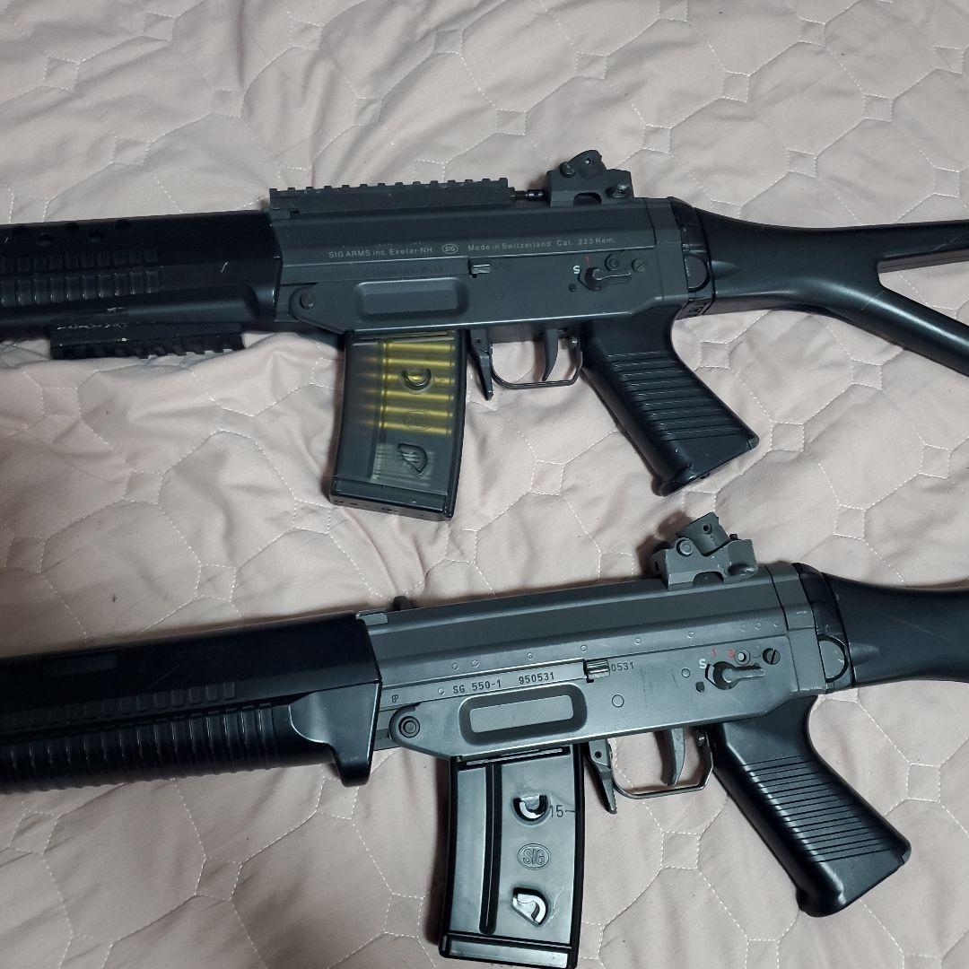 絶版品 東京マルイSIG551とSIG552