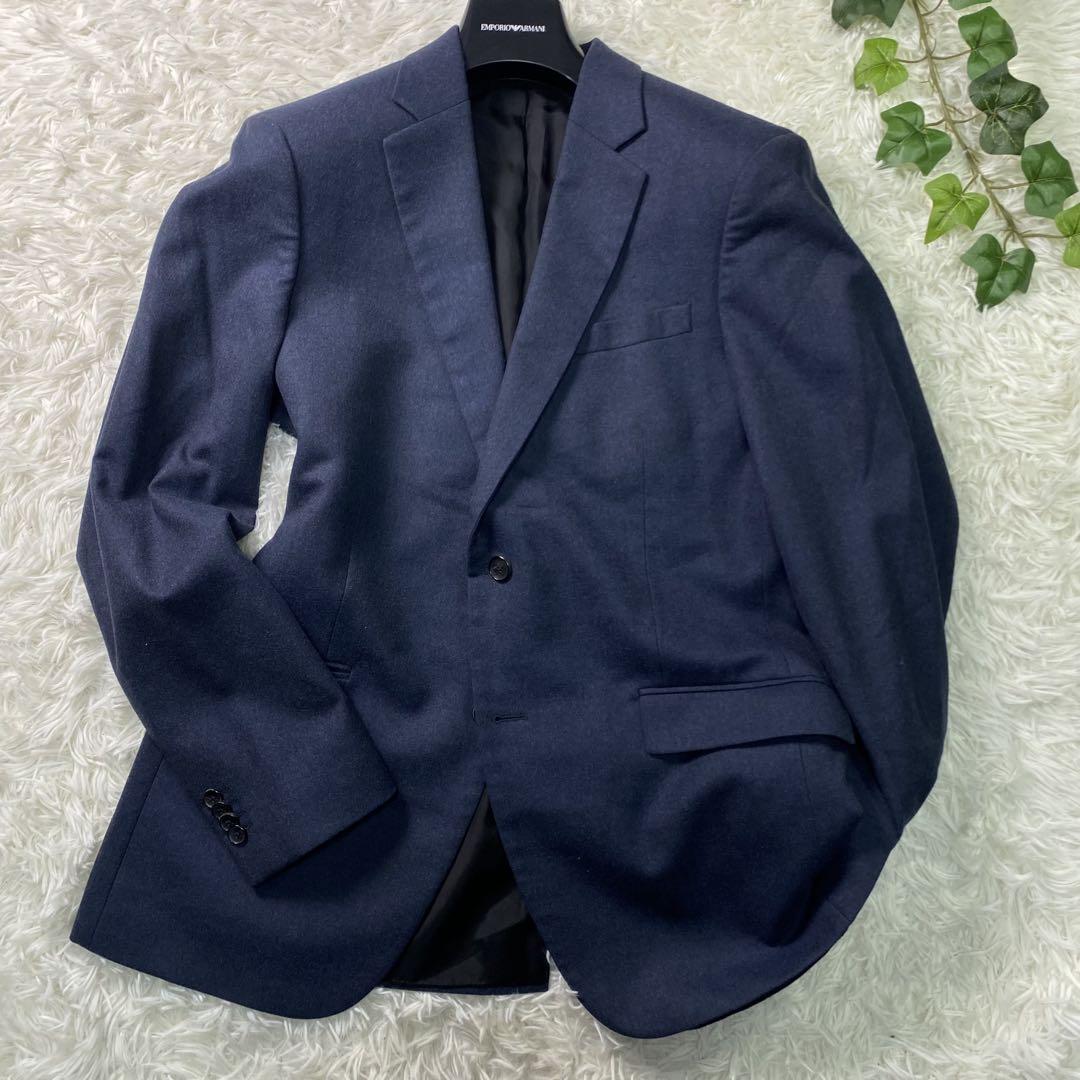 美品✨ theory セオリー　テーラードジャケット　ダークネイビー　42