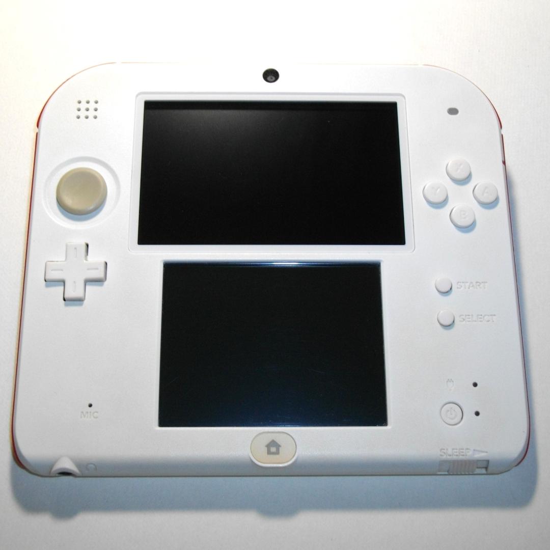 海外版　2DS　本体　白　ニンテンドー3DS　欧州版　nintendo