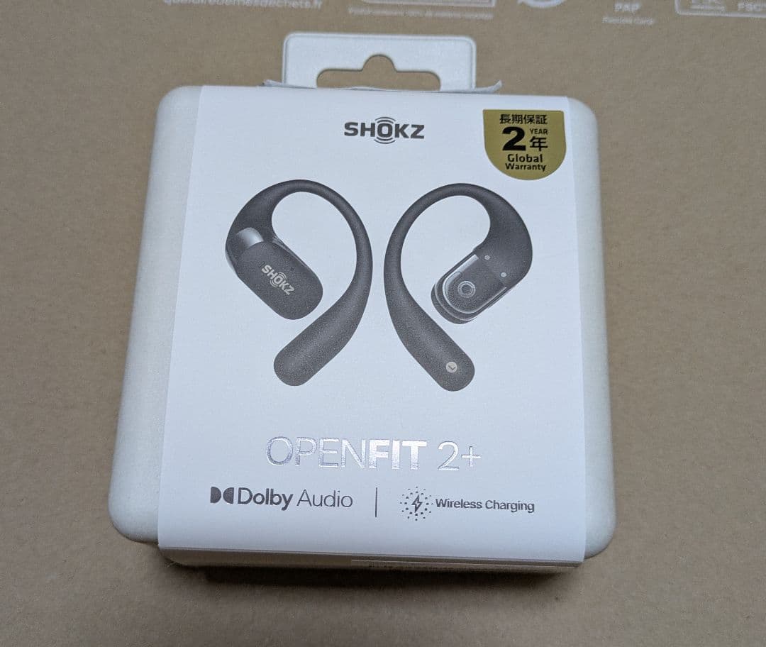 SHOKZ OPENFIT 2 ワイヤレスイヤホン 左側のみ