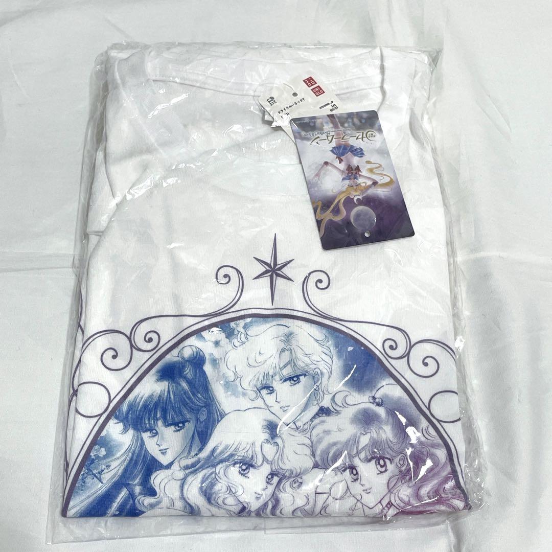 新品】セーラームーン 原作柄 ユニクロ Tシャツ UTホワイト