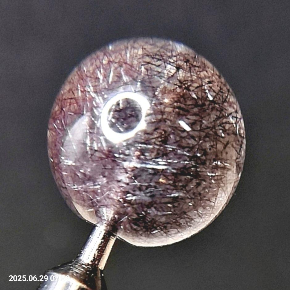 最高級 天然 花火スーパーセブン ブラックスーパーセブン 10.4mm 粒売り④