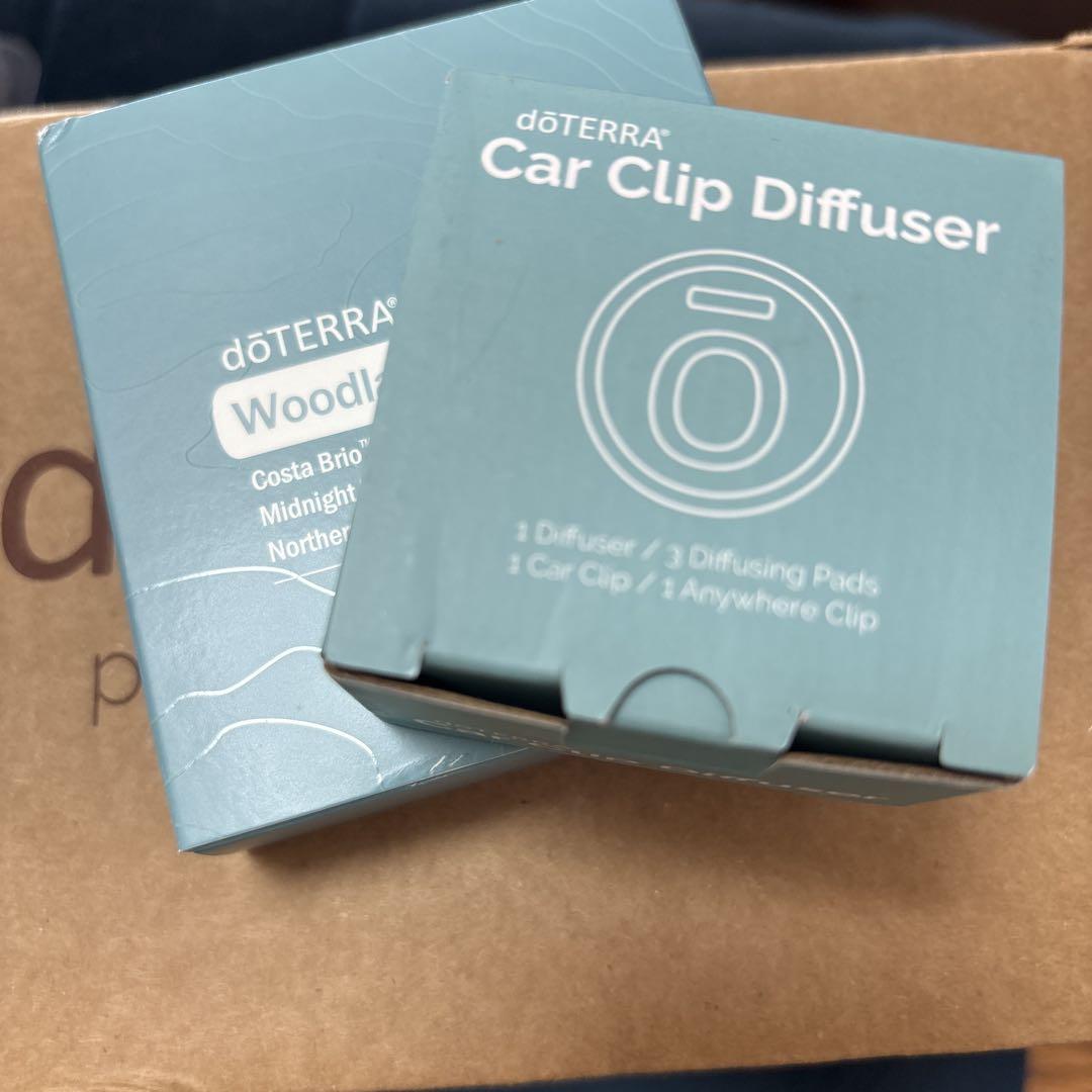 dōTERRA Woodland Trio 5mL×3 Woodland Trio and Car Clip Diffuser | doTERRA Essential Oils
