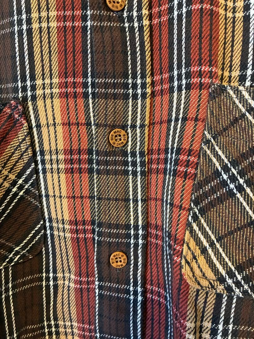 80s‼️⭐️ BIG MAC フランネルシャツ ⭐️ ビッグマック 80s‼️⭐️ BIG MAC フランネルシャツ ⭐️ ビッグマック