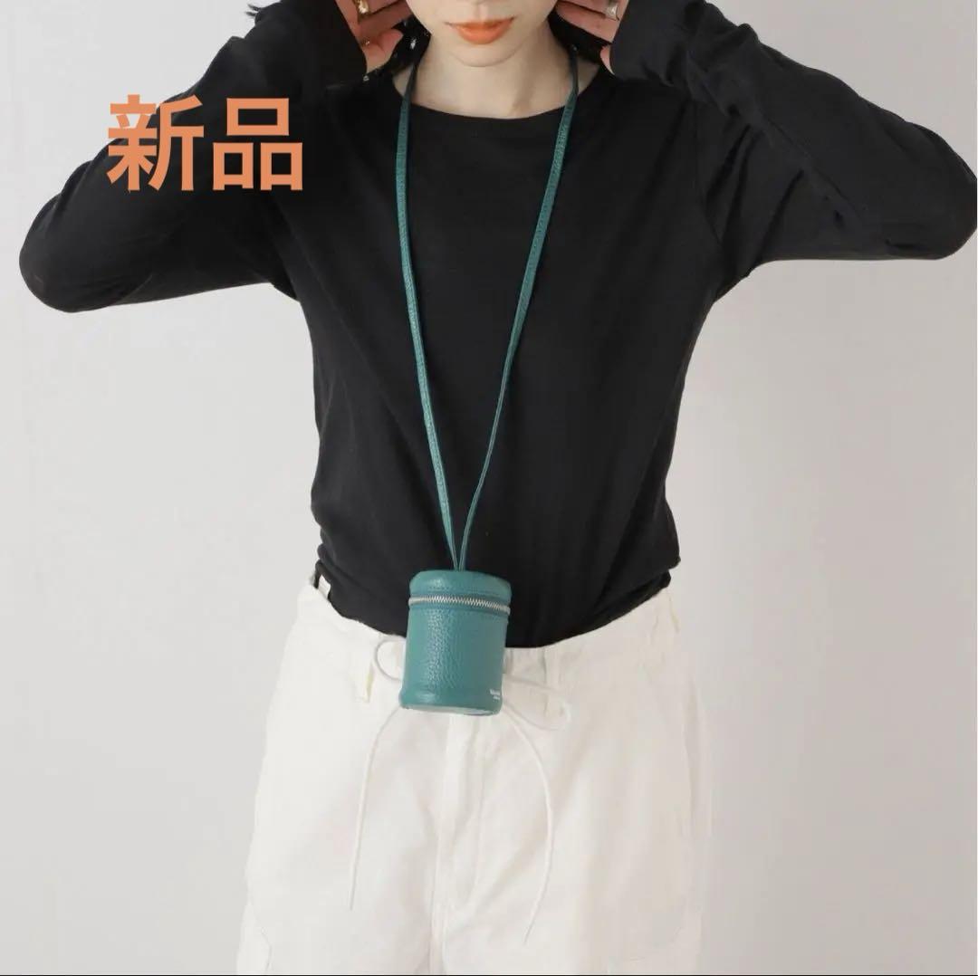 【新品：blancle.S.LETHERCYLINDERBAG Limited】