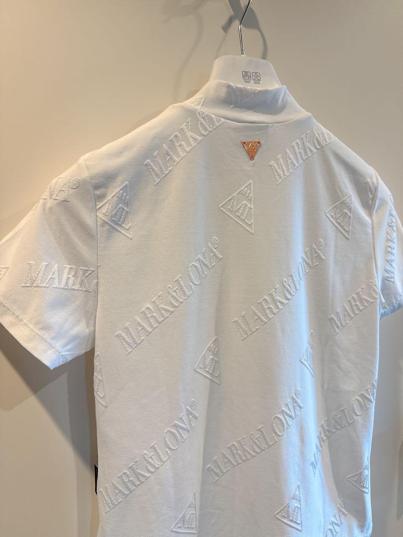 美品 ✨ MARK&LONA モックネック シャツ マーク＆ロナ レディース