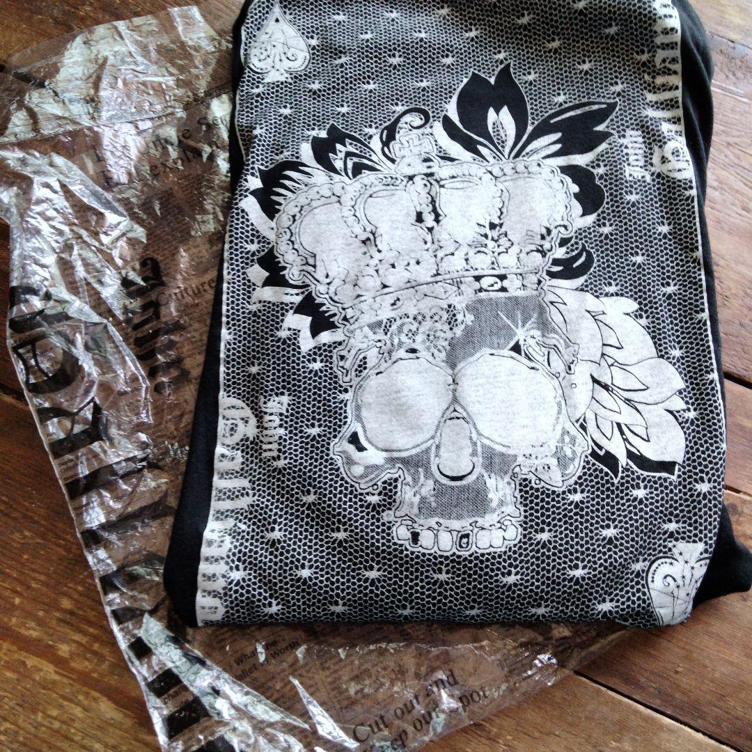 Jhon Galliano パイレーツ スカル ビッグフードパーカー