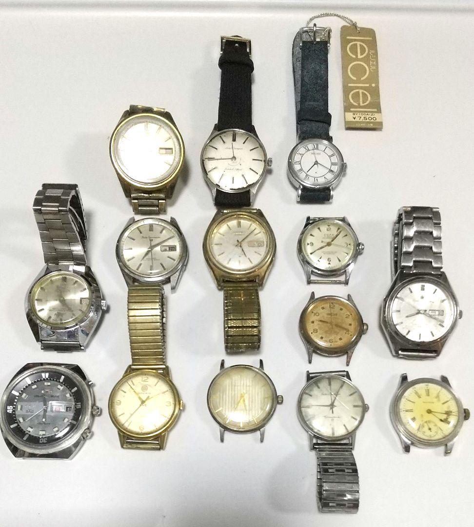 SEIKO、CITIZEN、オリエント、ラドー他ジャンクセット32点