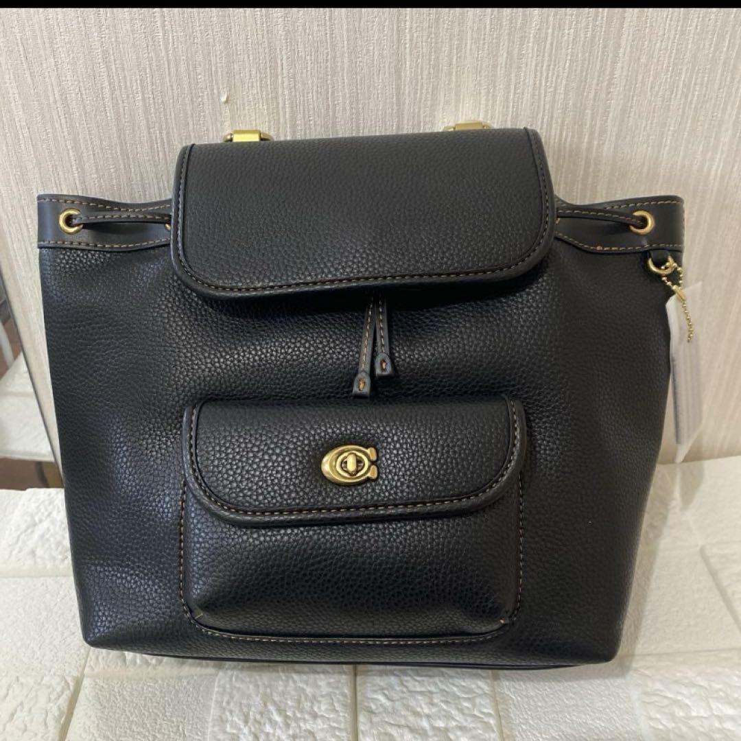 新品未使用　ブラック　COACH リュック バックパック　CH789