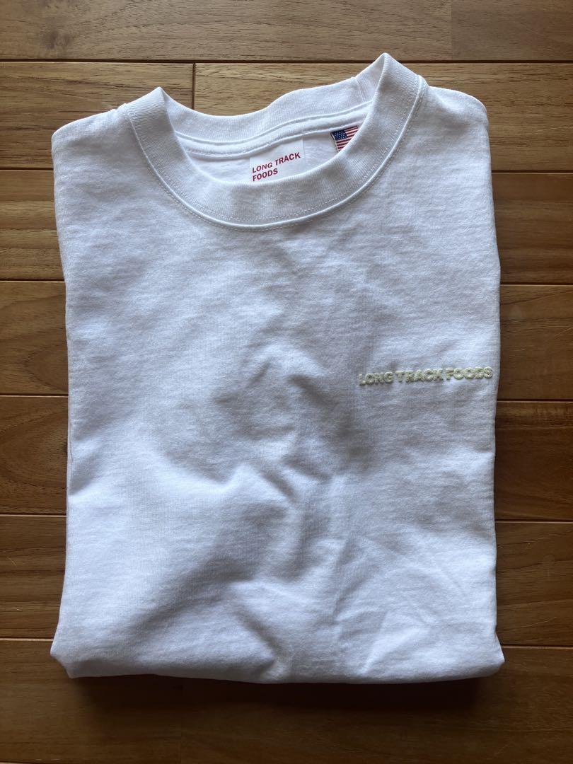 LONG TRACK FOODS Tシャツ M ホワイトトップス