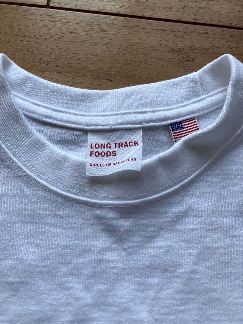LONG TRACK FOODS Tシャツ M ホワイト