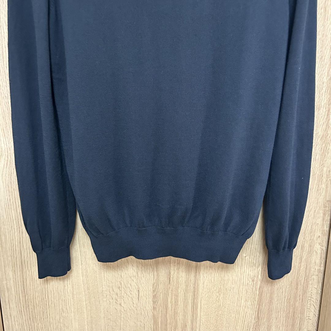 【タグ付き】GRANSASSO グランサッソ 12G ソフトコットン ニット