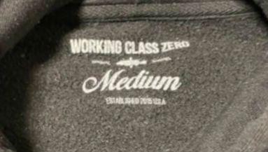 working class zeroフーディーパーカー　ワーキングクラスゼロ