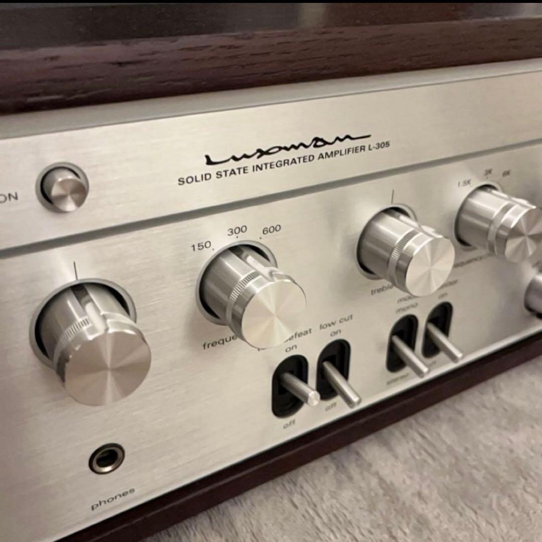 luxman L-305 プリメインアンプ　ラックスマン　付属品、元箱完備