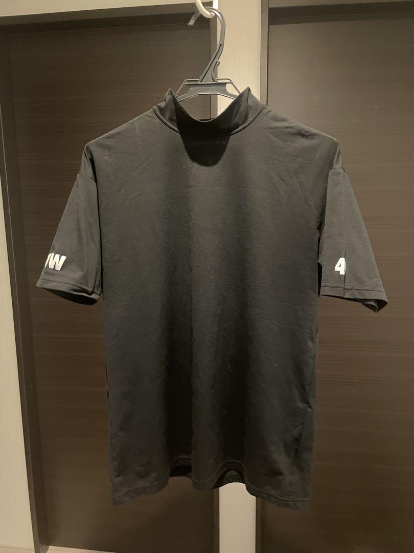TFW49 モックネックTシャツ　ブラック　 Sサイズ