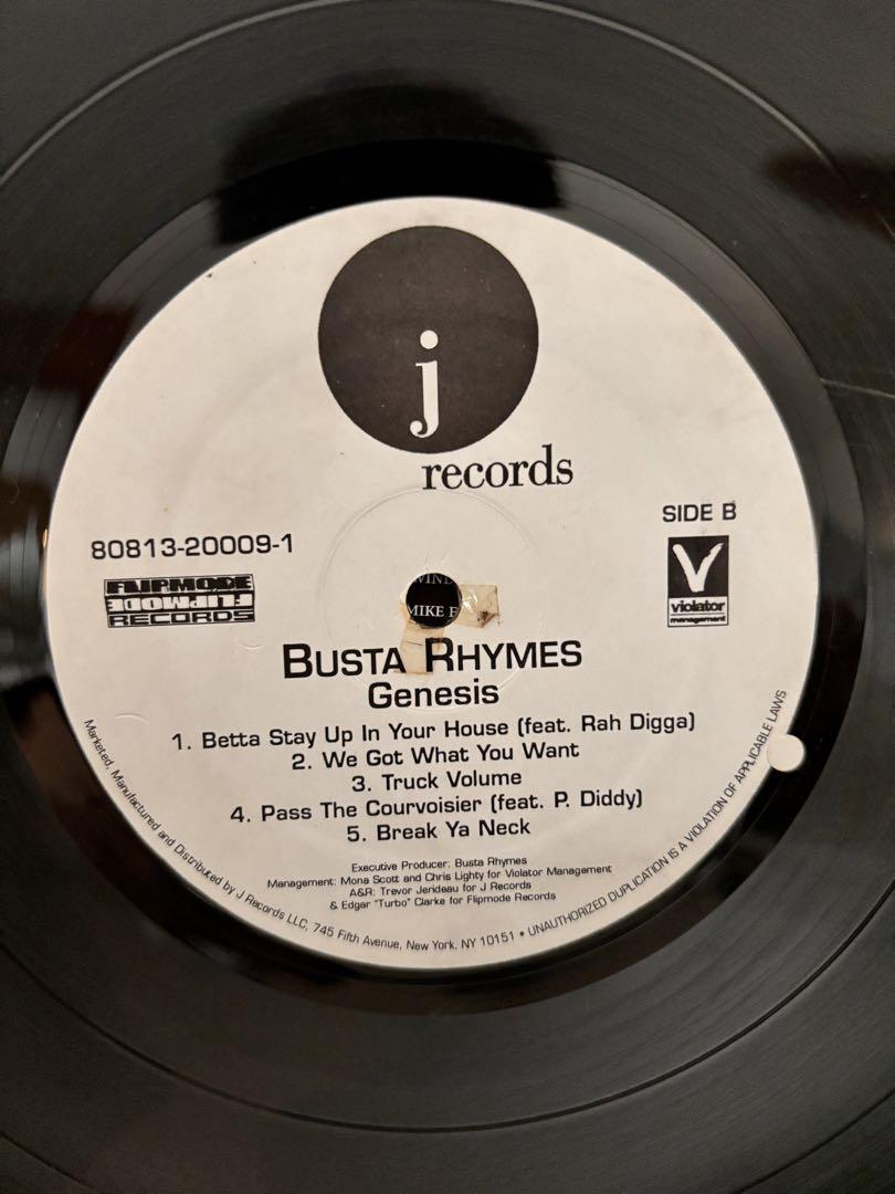 【限定特価】 値下げ! USオリジナルLP Busta Rhymes Genesis !!! - メルカリ 洋楽