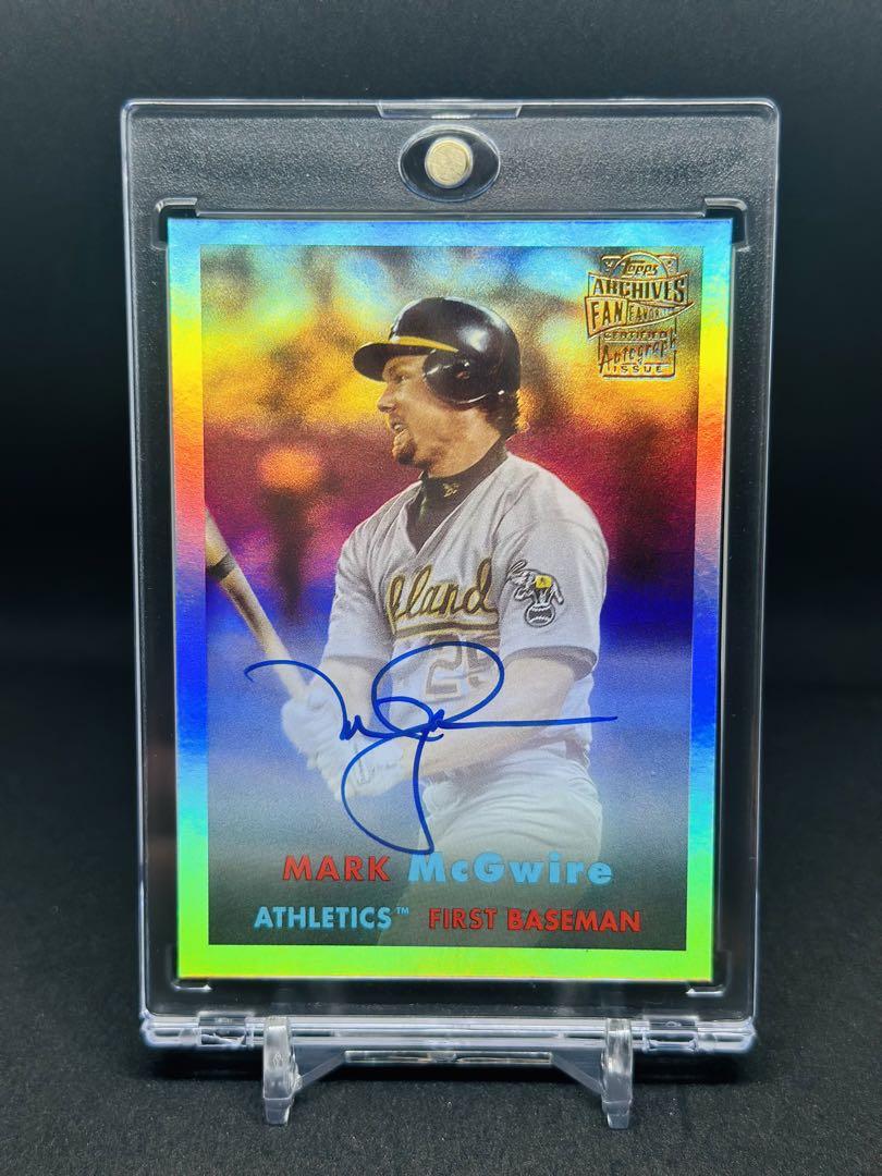 Topps Mark McGwire 直筆サイン