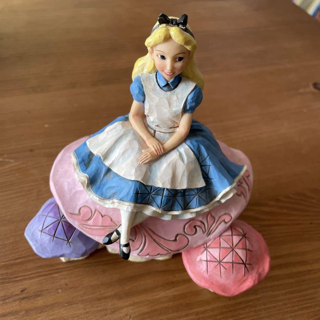 【不思議の国のアリス】立体　絵画　フレーム　陶器　ディズニーランド　希少 不思議の国のアリス】立体 絵画 フレーム 陶器 ディズニーランド