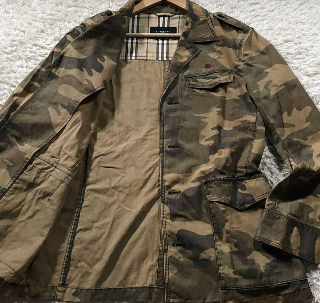 美品】BURBERRY ミリタリージャケット