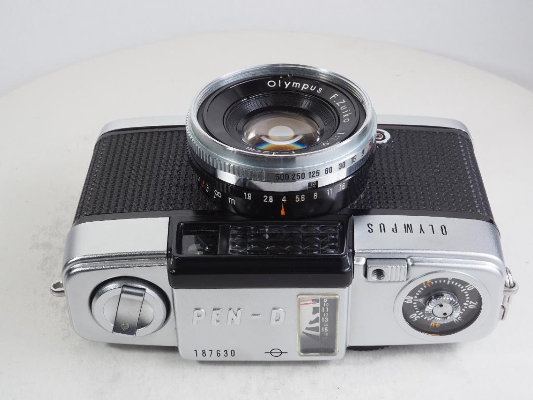 Olympus Pen-D フィルム　カメラ　レトロ　オリンパス　ハーフサイズ 売り切れ OLYMPUS PEN-D（中古 フィルムカメラ 35mm ハーフ