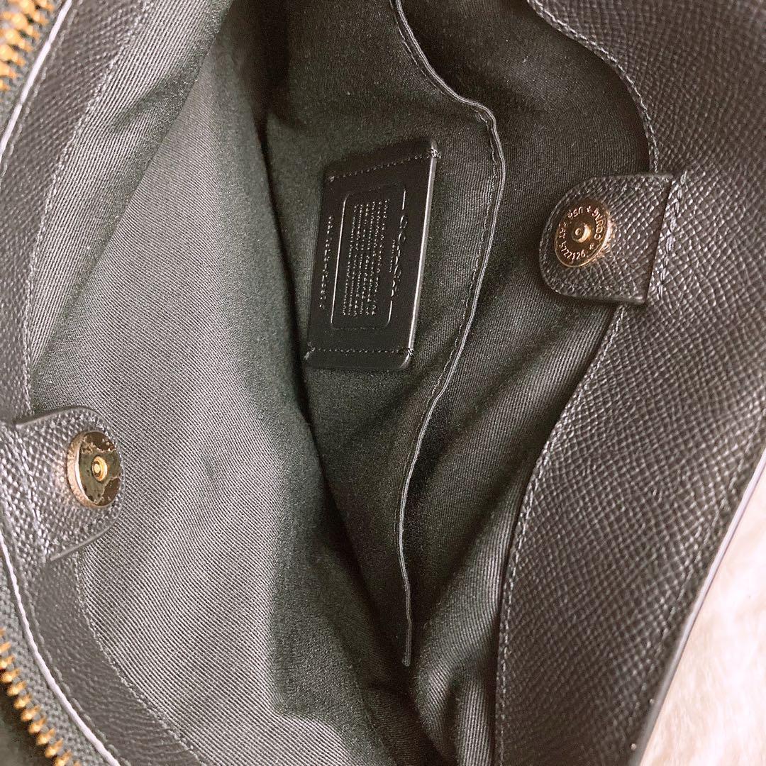 美品☆COACHコーチ2wayチェーンショルダーバッグ ブラック 美品☆COACHコーチ2wayチェーンショルダーバッグ ブラック