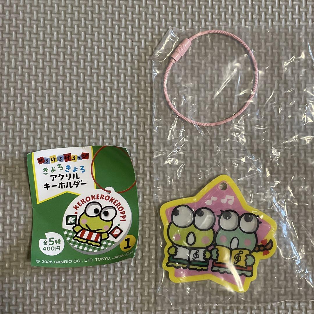 サンリオ】けろけろけろっぴ きょろきょろアクリルキーホルダー