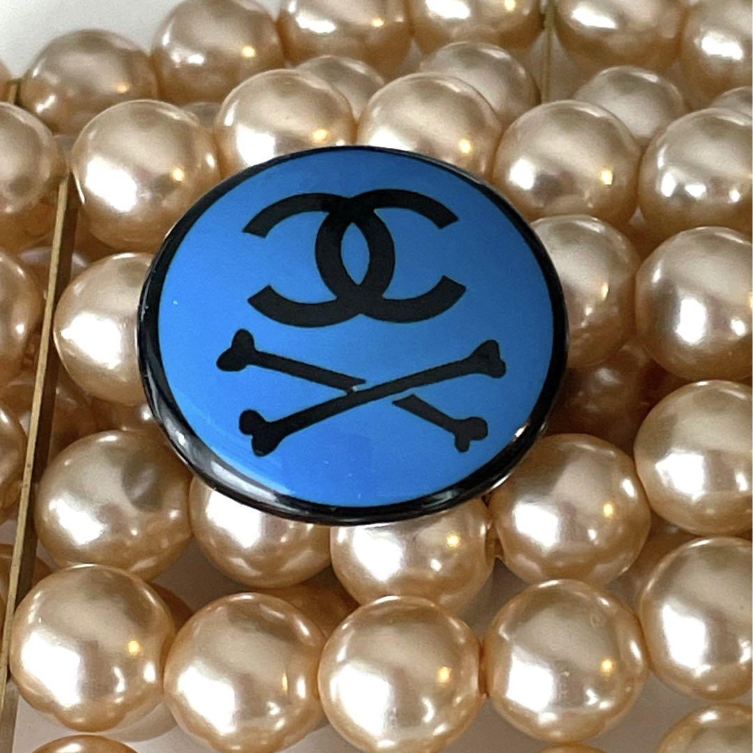 CHANEL シャネル 指輪 ラウンドクロスボーン プラスチックリング