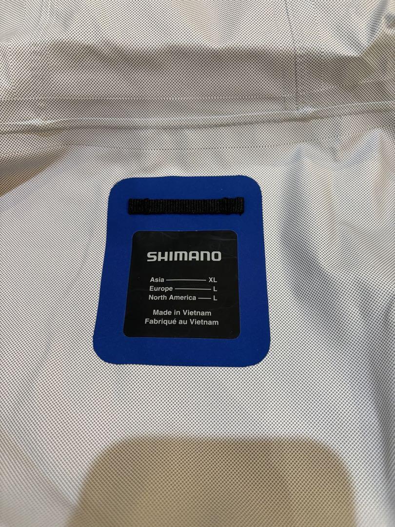 【新品　未使用】シマノ SHIMANOフィッシングレインスーツ RA-005V