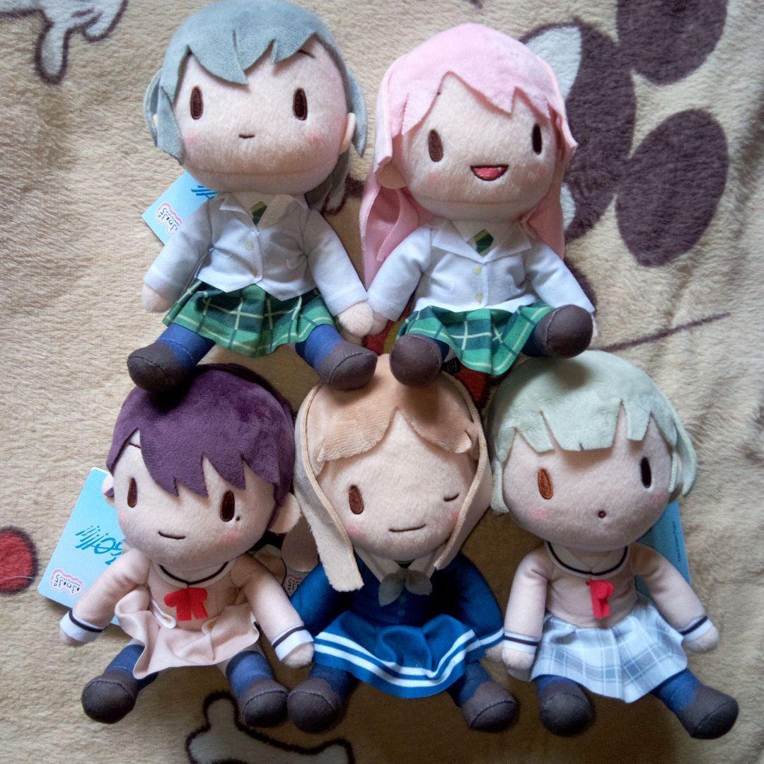 BanG Dream！バンドリ ふわぷちぬいぐるみ MyGO全5種セット
