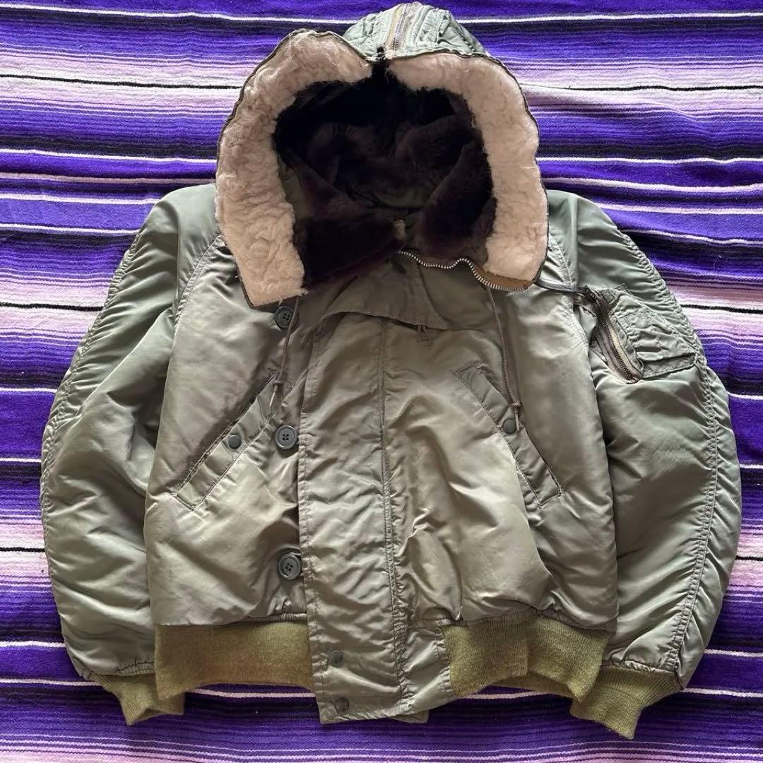 古着 80s n2b フライトジャケット IDEAL ZIPM・UNKNOWN.