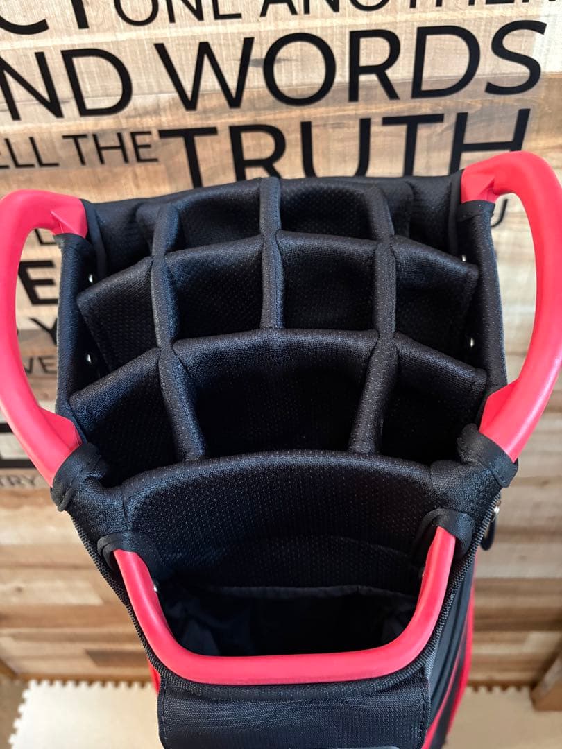 Titleist ゴルフバッグ ブラック/レッド Titleist ゴルフバッグ ブラック/レッド