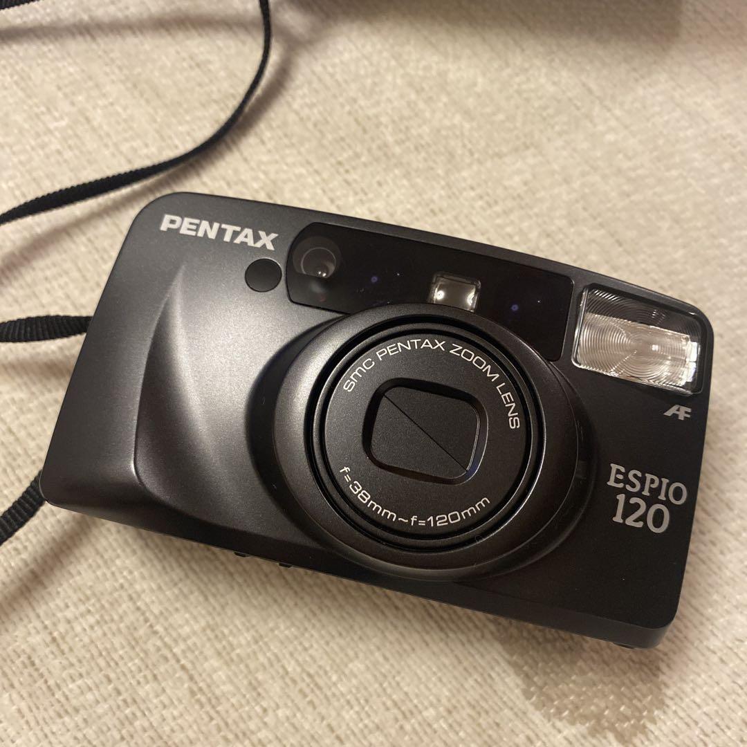 【動作品】ESPIO120 SW　コンパクトカメラ　動作確認済み　C26 PENTAX ESPIO 120 コンパクトカメラ - メルカリ