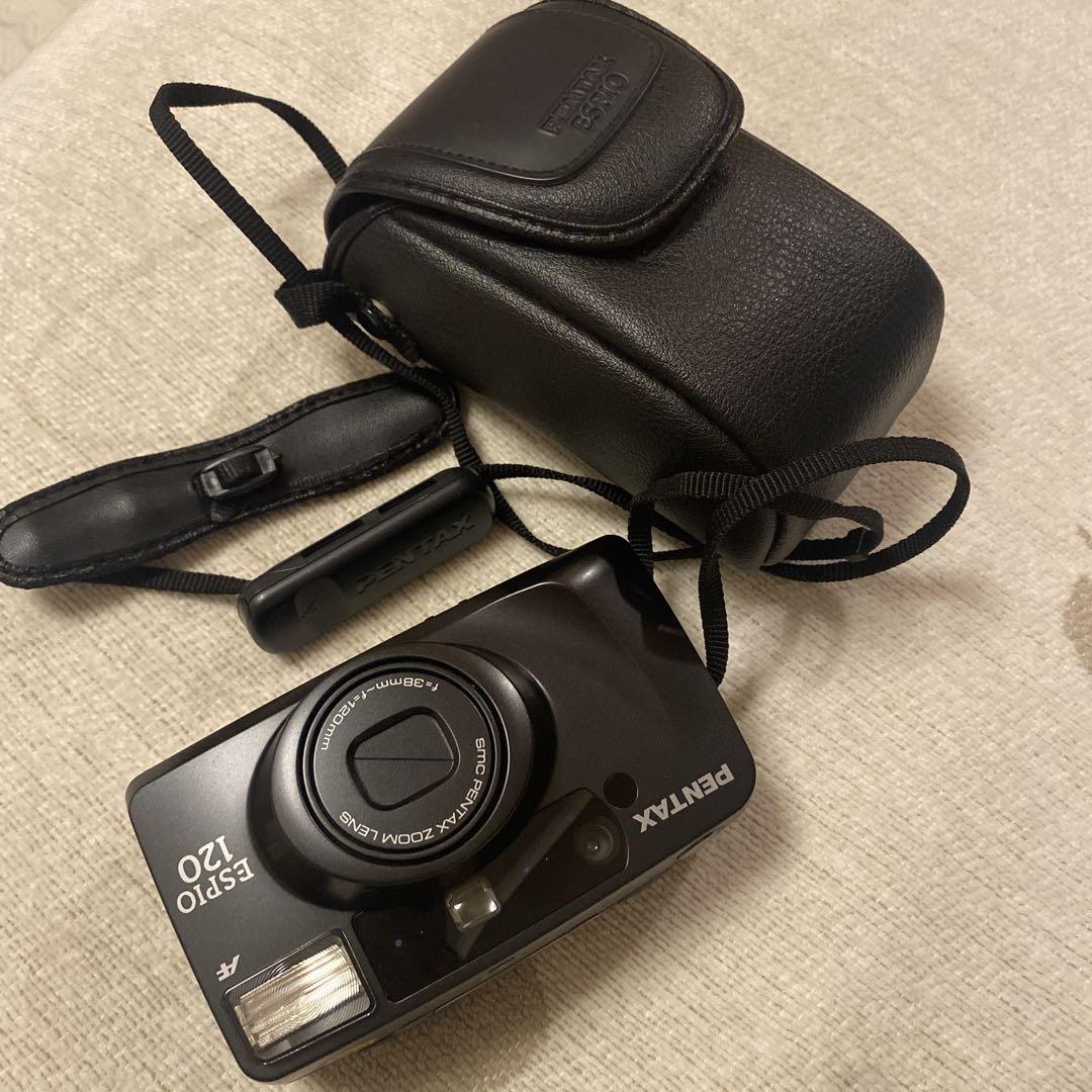 【動作品】ESPIO120 SW　コンパクトカメラ　動作確認済み　C26 PENTAX ESPIO 120 コンパクトカメラ - メルカリ