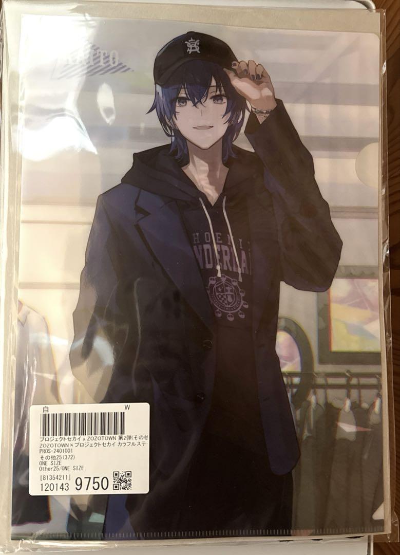 プロセカ　ZOZOTOWN　KAITO　缶バッジ アクスタ　クリアファイル プロセカ ZOZOTOWN KAITO 缶バッジ アクスタ クリアファイル