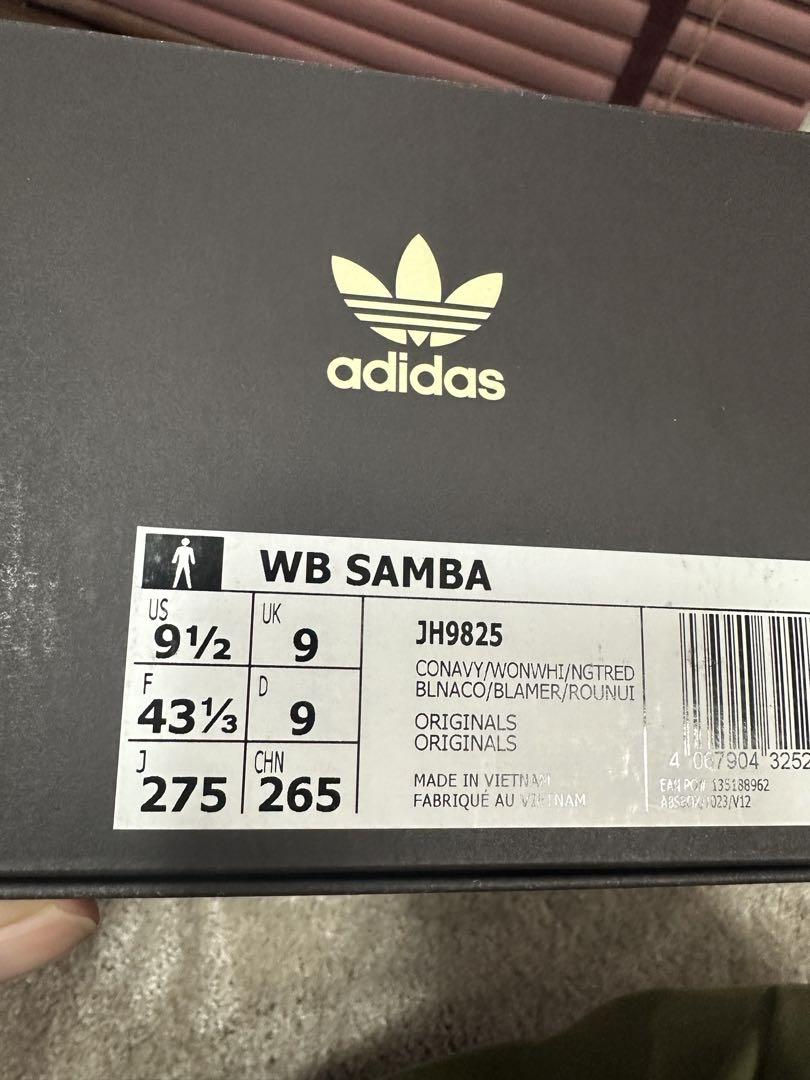 靴 adidas wales bonner samba27.5cm
