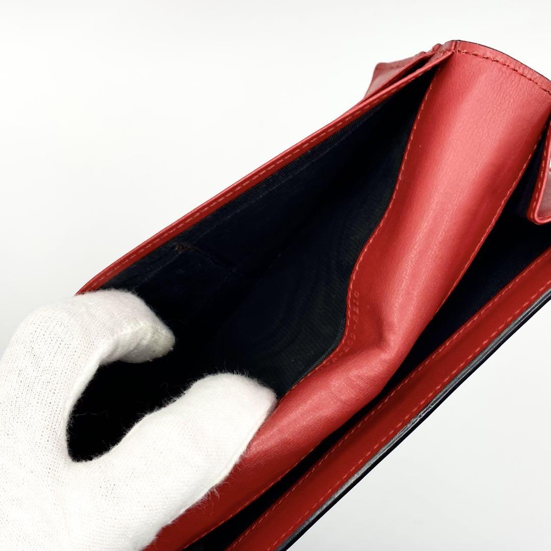 ✨人気モデル✨FENDI 長財布　モンスター　バグズアイ　レザー　ブラック