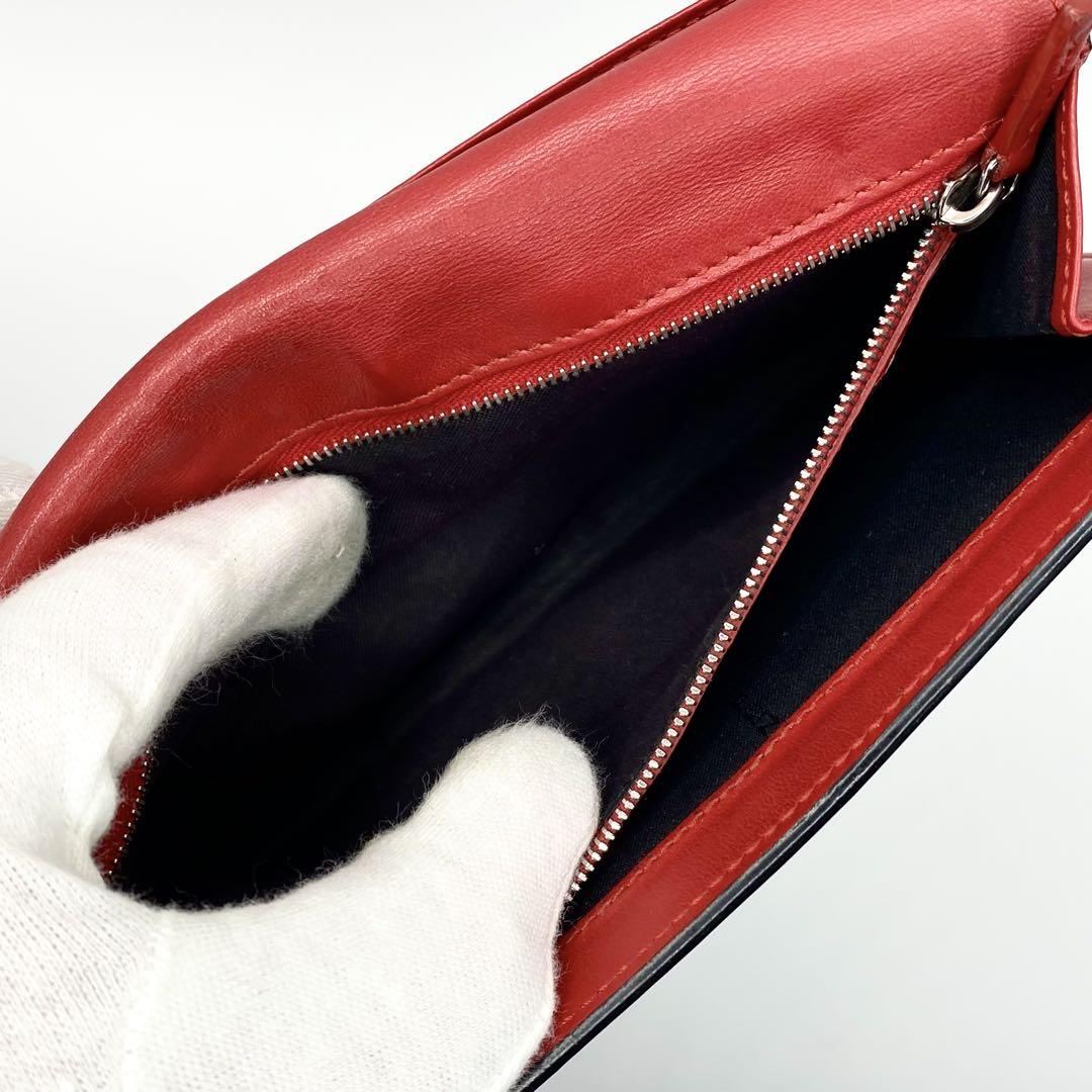 ✨人気モデル✨FENDI 長財布　モンスター　バグズアイ　レザー　ブラック