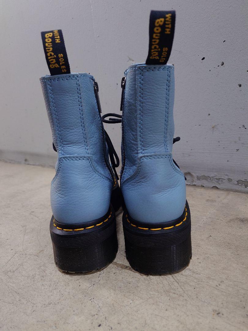 Dr. Martens 水色 厚底ブーツ ジェイドンjadon UK5