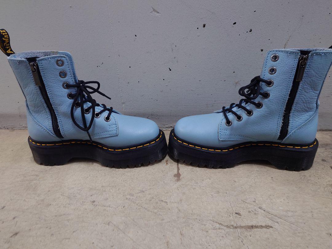 Dr. Martens 水色 厚底ブーツ ジェイドンjadon UK5