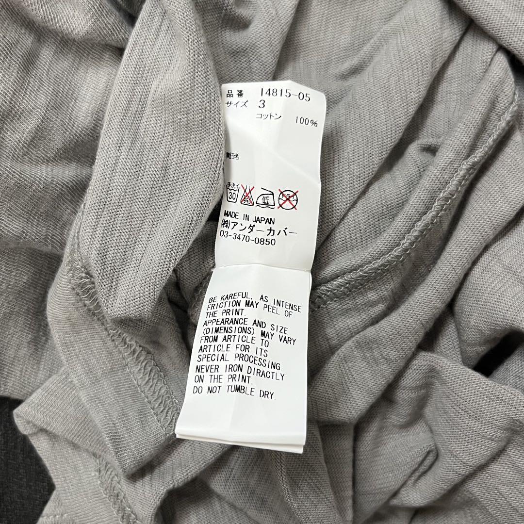 【新品】UNDERCOVERISM アンダーカバーイズム 半袖 Tシャツ 3