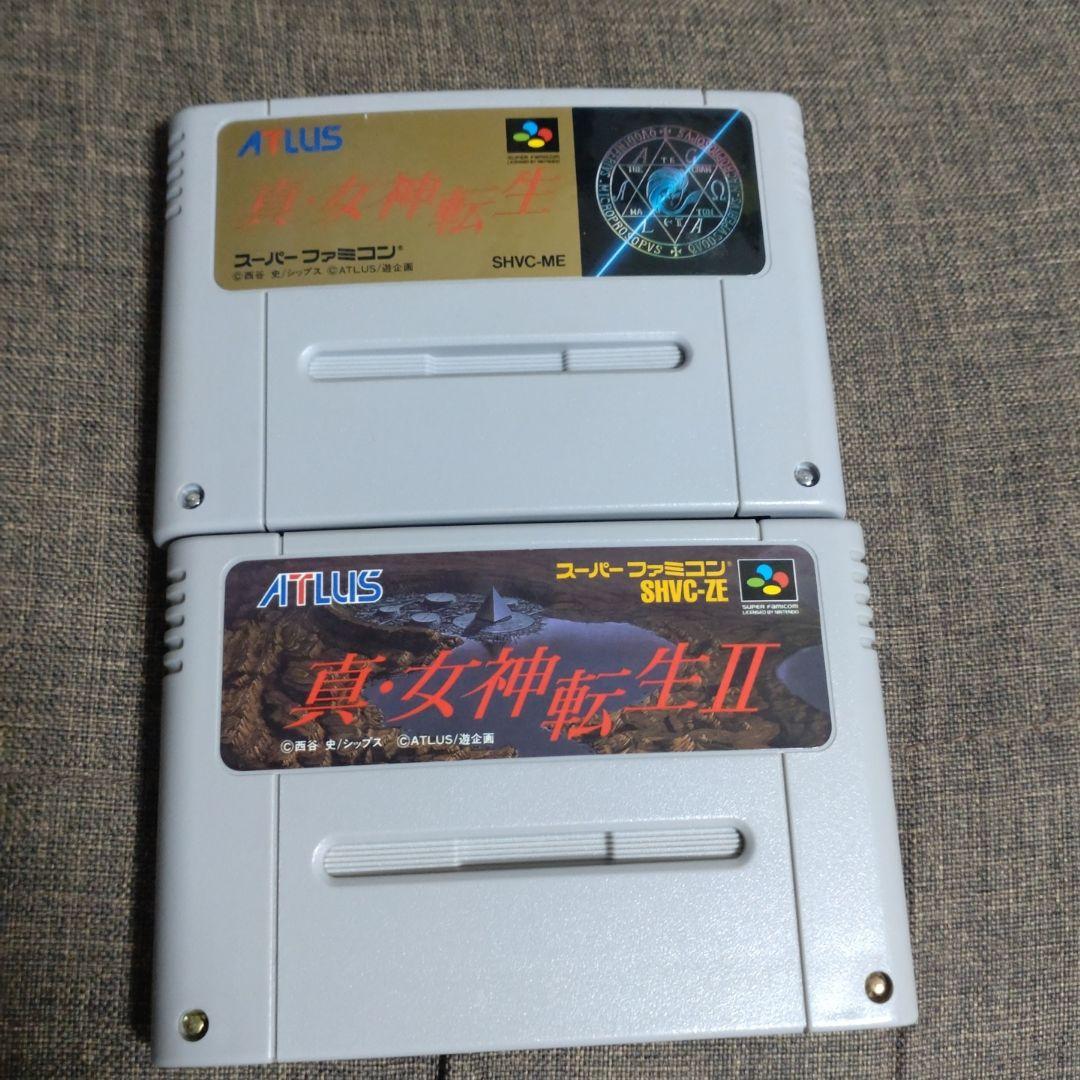 最旬ダウン 2本セット】真・女神転生＆真・女神転生II メルカリ - Nintendo Switch