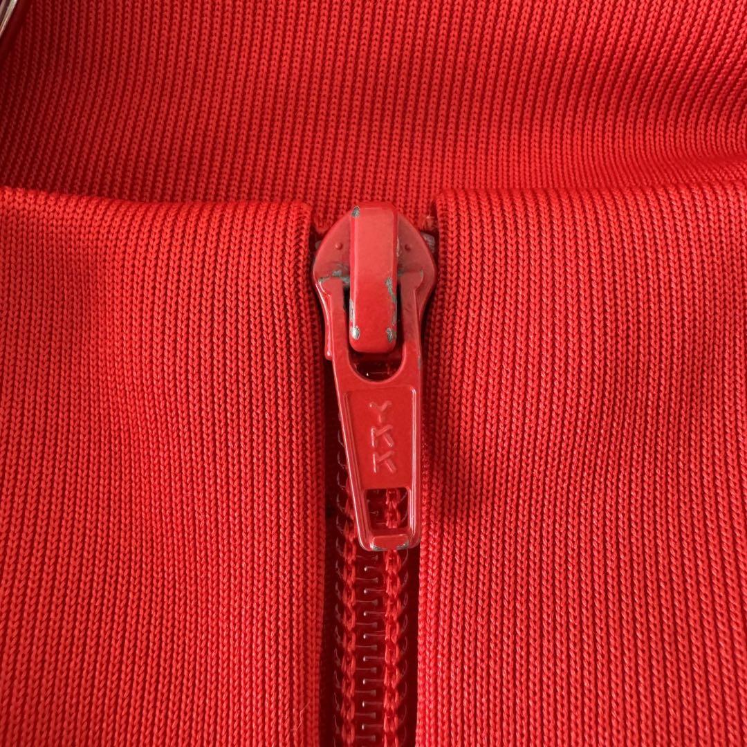 adidas アディダス　トラックジャケット　ジャージ　メンズ　L レッド　赤