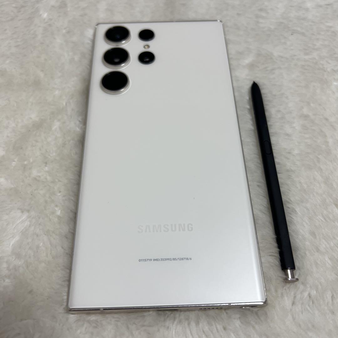 Galaxy S23 ultra クリーム 512GB SIMフリー h40 スマートフォン本体