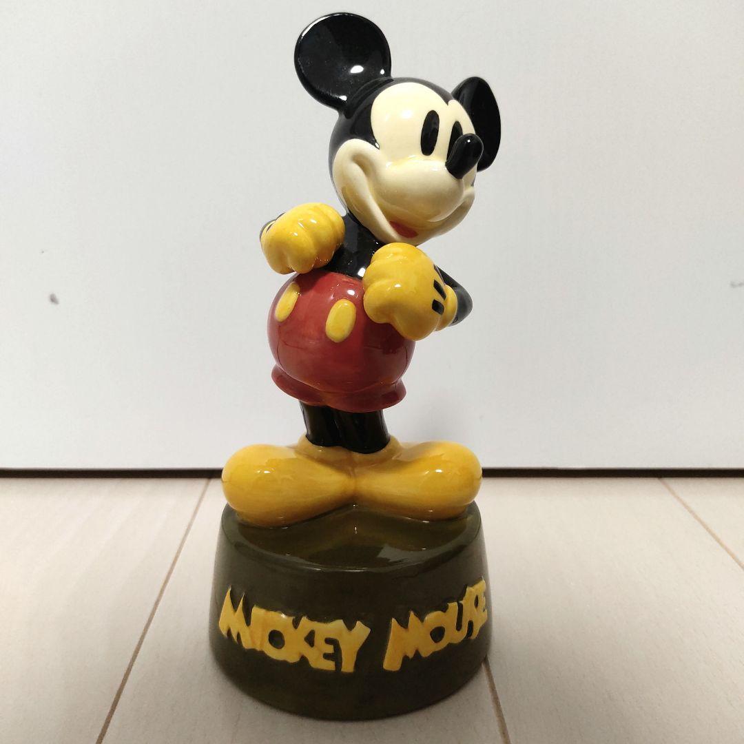 ディズニー 貯金箱 フィギュア 陶器品