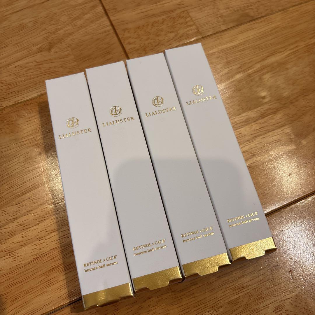 新品　LIAULUSTER レチノール　シカ　バウンスボールセラム4本セット