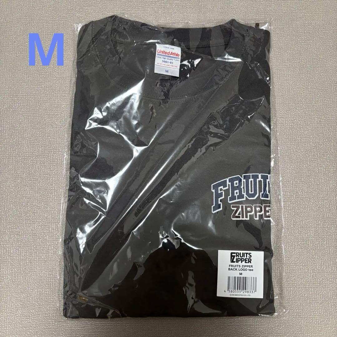 FRUITS ZIPPER BLACK LOGO tee Mサイズ