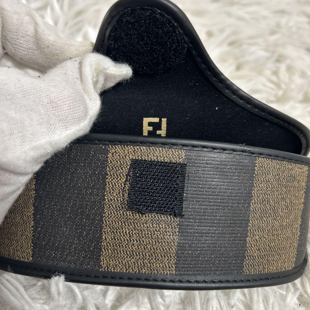 FENDI サングラス ケース付き ペカン ロゴ ブラウン レディース